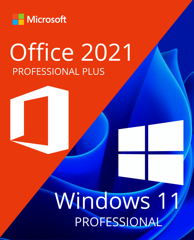 Windows 11 Pro Key + Office Prof. Plus 2021 Key